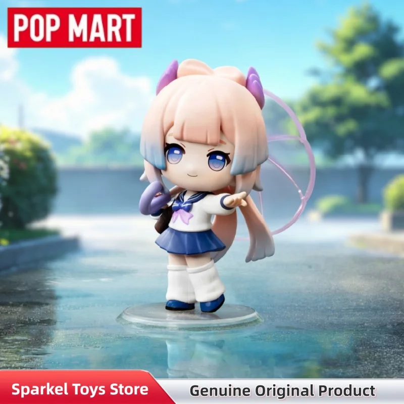 Фото Коллекционная фигурка POPMART Genshin Impact Academy Light And Shadow Poetry Series (слепая коробка), Q-версия, подарок для фанатов аниме №5