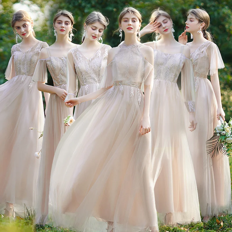 

Платье подружки невесты на заказ, платья для свадебных торжеств, женское элегантное гостевое платье для выпускного вечера, 2023 женское вечернее платье, официальное