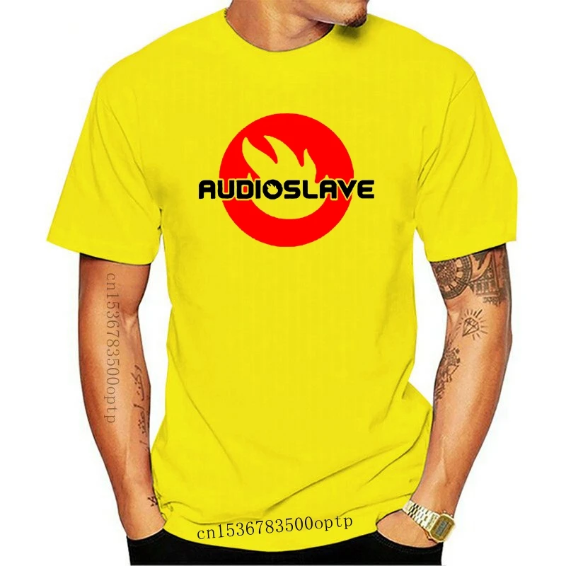 

Audioslave-Camiseta con Logo de banda de Rock alternativa para hombre, camiseta gris, talla S-3XL, novedad de 2021