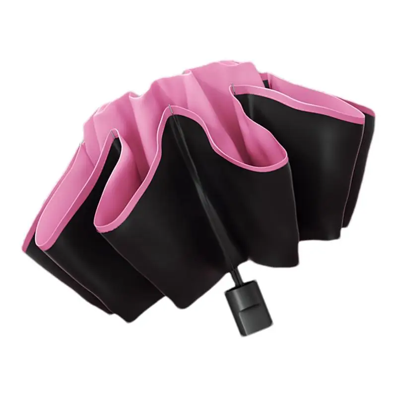 Палочные зонты Компактные дорожные от дождя и солнца с усиленными ребрами