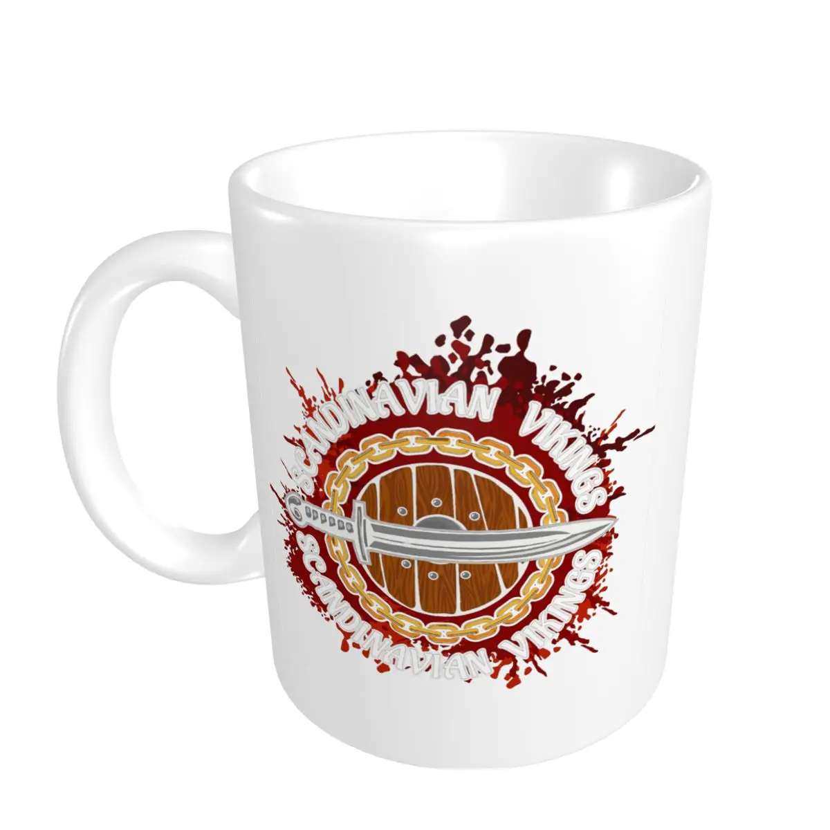 Промо-акция стандартные скандинавские Викинги кружки чашки Nerdy R339