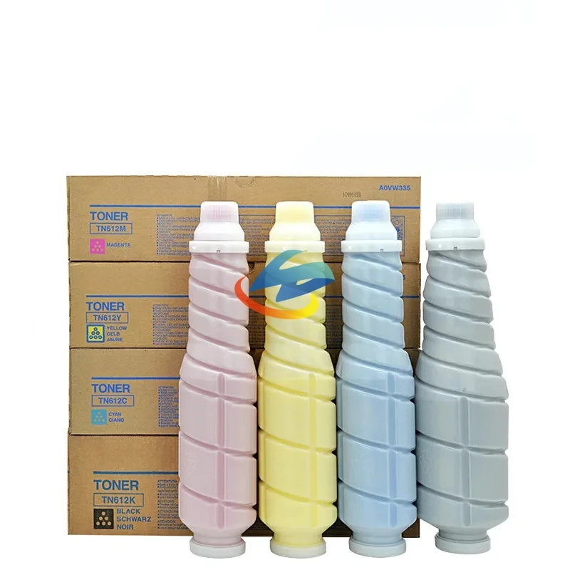 Картридж с тонером TN612 4 шт. совместимый Konica Minolta Bizhub C6501 5501 6501 C5501