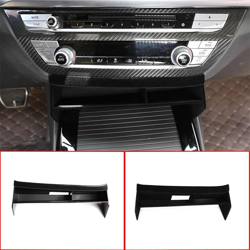 

For BMW X3 X4 G01 G02 2018-2022 car storage box Central Control Tray Holder Stowing tidying Interior Mouldings styling accessory