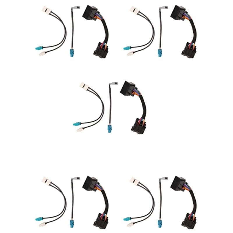 

Top Sale 5X RCC Radio NAC Wireless Cable Adapter MRN Adapter Cable Radio SMEG, SMEG+ NAC, RCC Cable For Peugeot Citroen