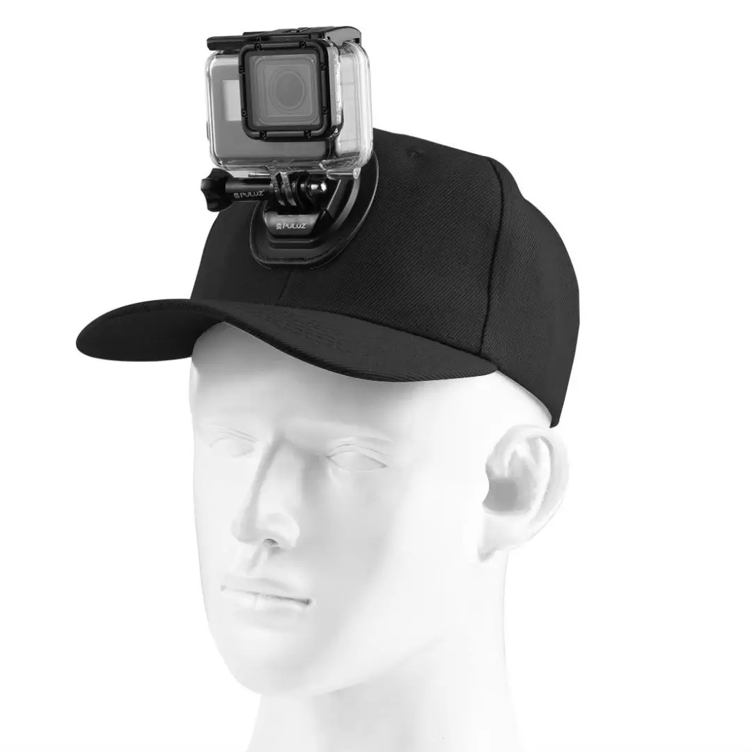 

Puluz Accessories Canvas Baseball Hat Cap J-Hook Buckle Mount Screw for GoPro HERO 11/10/9/87/6/5/4 DJI Action 3 2 Camera