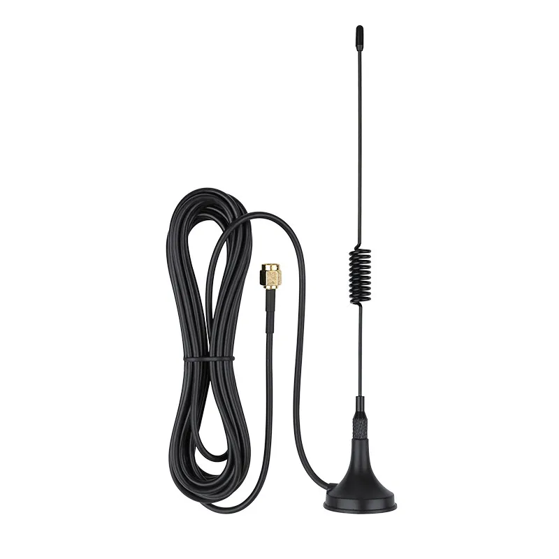 

ESCAM 1PCS Wifi Antenna 2.4G 3dbi hing gain Sucker antenna 3 meters extension cable Work for WIFI Camera Wireless cameras