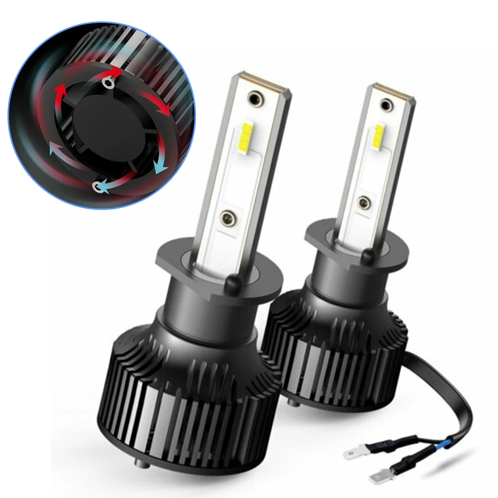 

Aluminum Body Built-In Fan Longer Life Span. Much Stable Current Than Normal Led Bulbs In The Marker LED Headlights