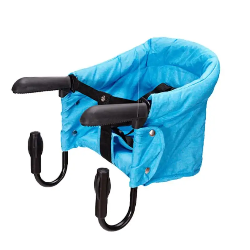 

Travel High Chair Damage Free Travel Booster Seat Foldable Table Clip On High Chairs Portable Hook On For Restaurant Home Babies