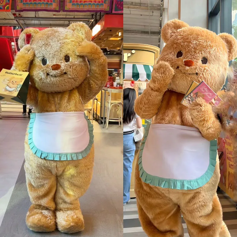 Новый костюм талисмана бабочки пекарня танцевальный медведь карнавальный