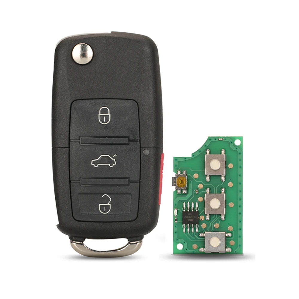 

Jingyuqin 4B дистанционный ключ 315 МГц ID48 для VW Golf 4 5 6 Jetta Passat CC Tiguan Polo Beetle Touran 1J 0959753 AM/DC/T/NBG 92596263