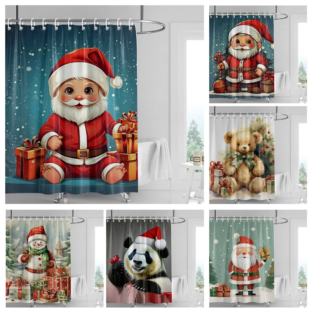 Домашний декор занавески для душа искусственная ткань современный