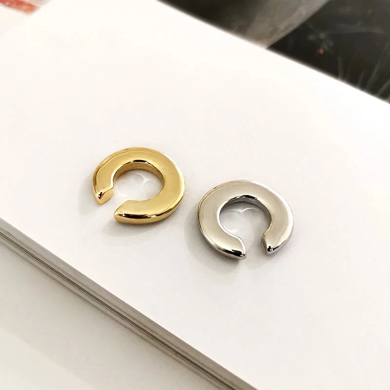 Массивные Твердые серьги-каффы GHIDBK круглые геометрические серьги для женщин