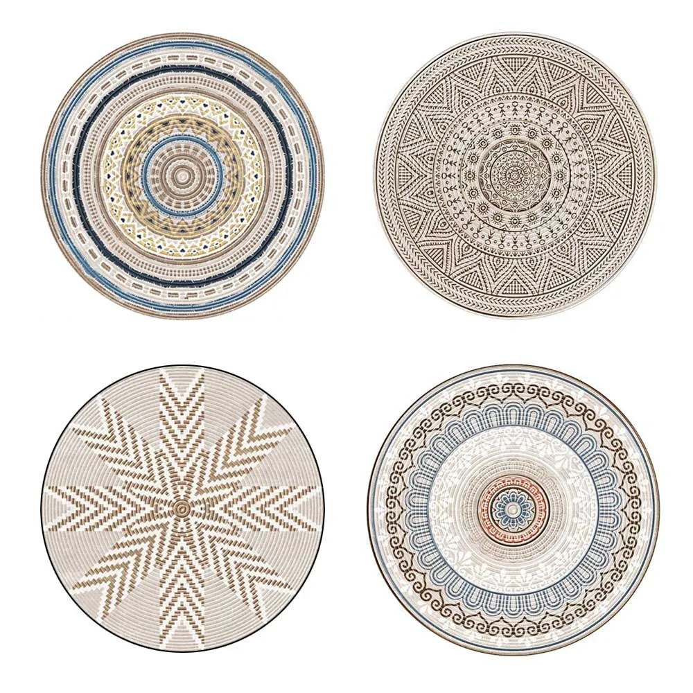 Скандинавский этнический узор марокканская гостиная спальня эркерная