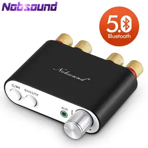 2021 новейший Nobsound TPA3116 Bluetooth 5,0 Мини-Цифровой усилитель стерео HiFi Home Audio Power Amp Audio Receiver USB DAC 50 Вт  2