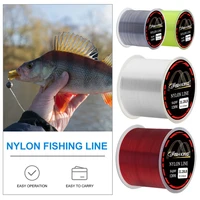 4 colors 120m fishing line strong nylon monofilament line high quality strong wear resistant fishing line sea fishing line