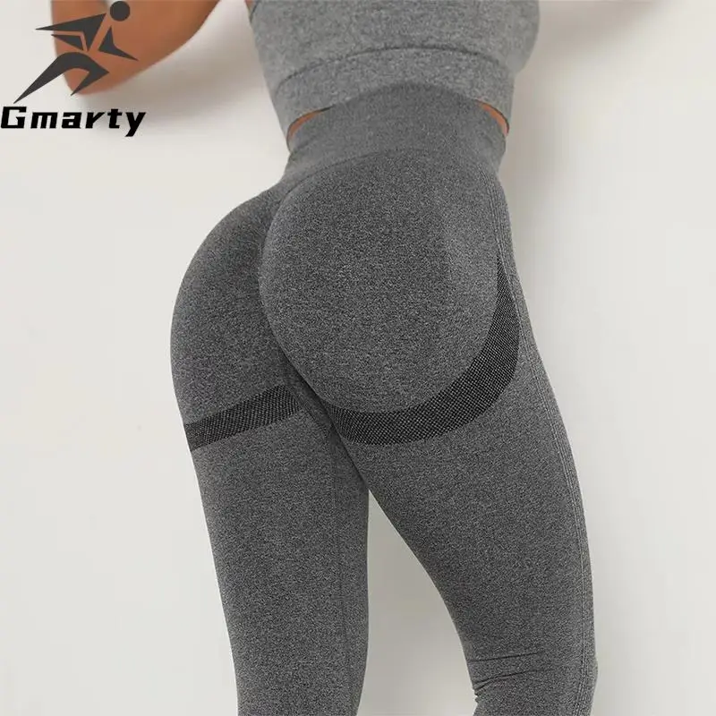 

Women Yoga High Waist Leggings for Fitness Ladies Scrunch Bubble Butt Gym Sports Workout Leggings Push Up Fitness Female Legging