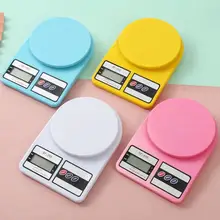 10000g/0.1g Kitchen High Precision Scale Macaron Color Plastic Electronic Weighing Tool Household Cooking Accessories Gadget