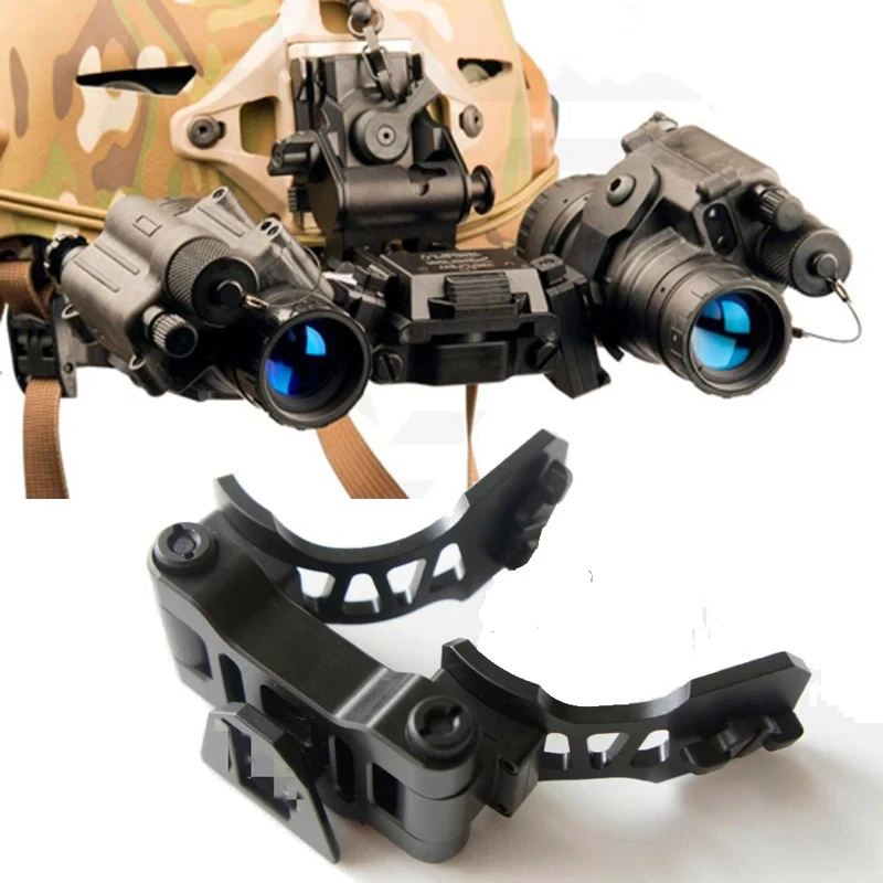 Наружный Тактический Металл PVS28 двойной кронштейн NVG установка J-arm PVS14 двойное