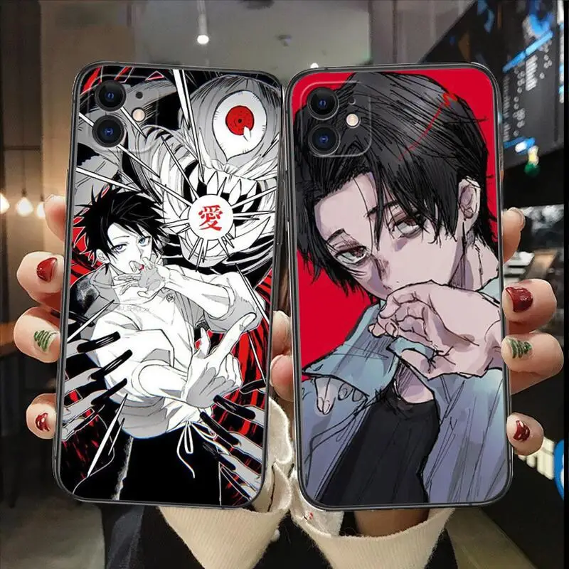 

Jujutsu Kaisen Yuta Luxury Fashion TPU Phone Case for IPhone 14 13 12 11 Pro Max Mini SE XR X XS Max 8Plus 7plus Phone Cover