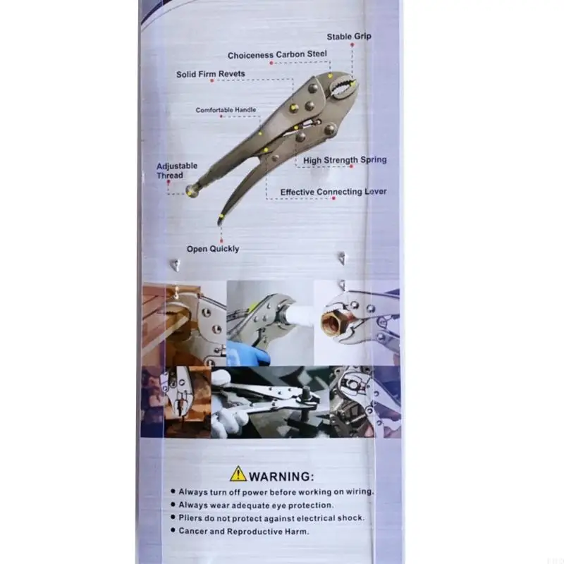 C-Clamp Locking Pliers 3Pcs