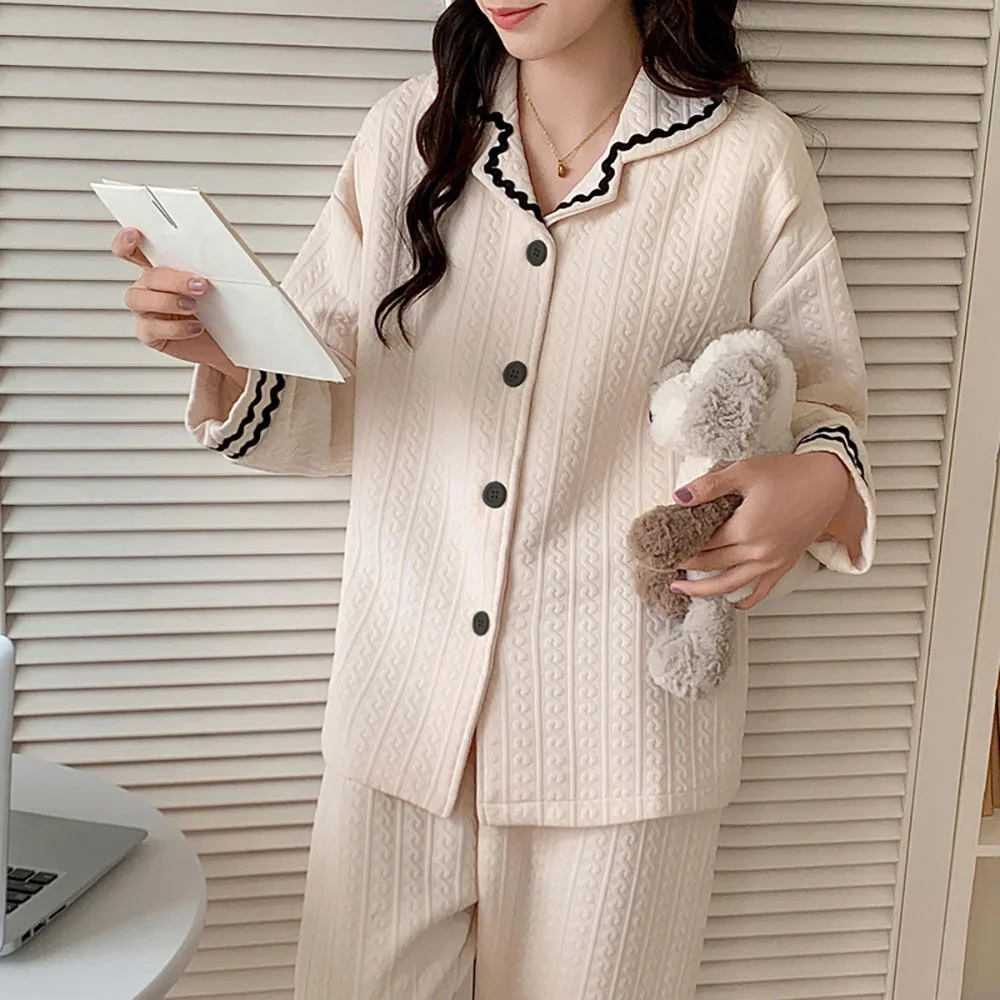 Женские Оригинальные комплекты для осени и зимы хлопковый Кардиган с длинным