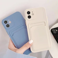 ottwn phone case for iphone 11 12 13 pro max xr x xs max 7 8 plus se 20 12 13 mini soft silicone wallet card holder covers coque