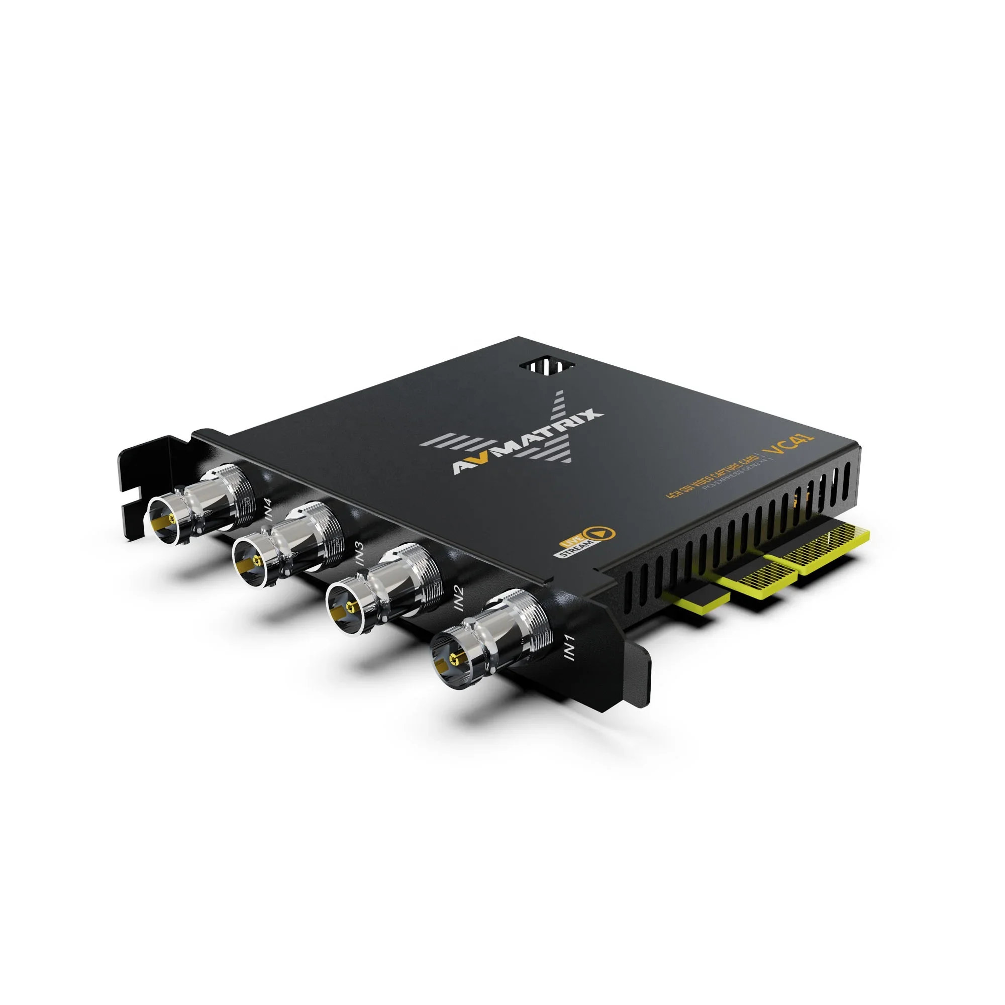 AVMATRIX VC41 видеозахвата 4-канальная карта захвата SDI 1080i60 pcie видеостудийное