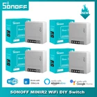 Умный двухсторонний переключатель SONOFF MINIR2 с поддержкой Wi-Fi и управлением через приложение eWelink