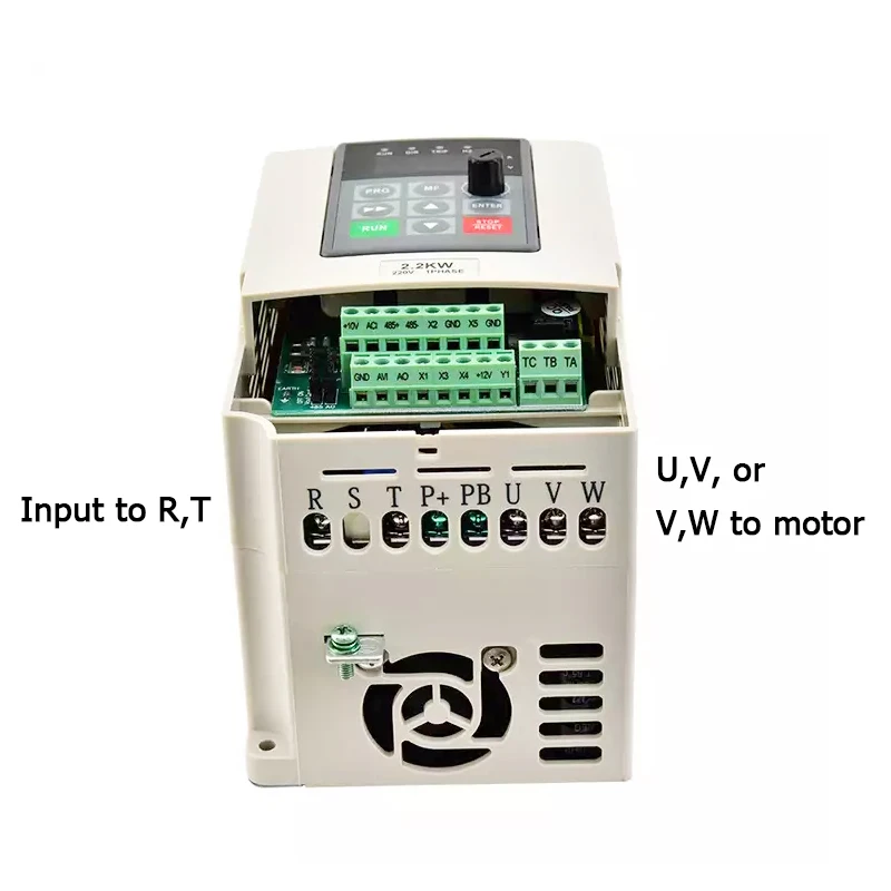 Инвертор VFD 220 кВт однофазный вход 1-фазный выход в управление переменной частотой