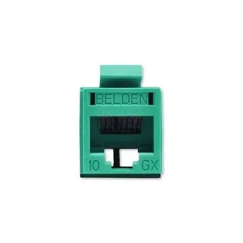 Фото Модульный разъем Belden AX104156 AX104154 10GX Cat 6A RJ45 KeyConnect, синий, AX104154 AX104156 №1