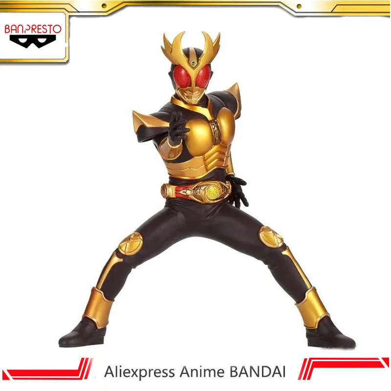 

BANPRESTO Model Fit Masked Rider Agito Ground Form 130mm Hero Brave Statue Figure With Box Deformation Genuine Original Toys