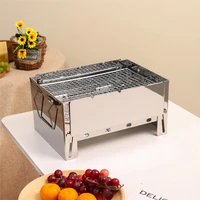 cycling city outdoor stainless steel barbecue grill camping grill camping fire station portable stove folding barbecue grill