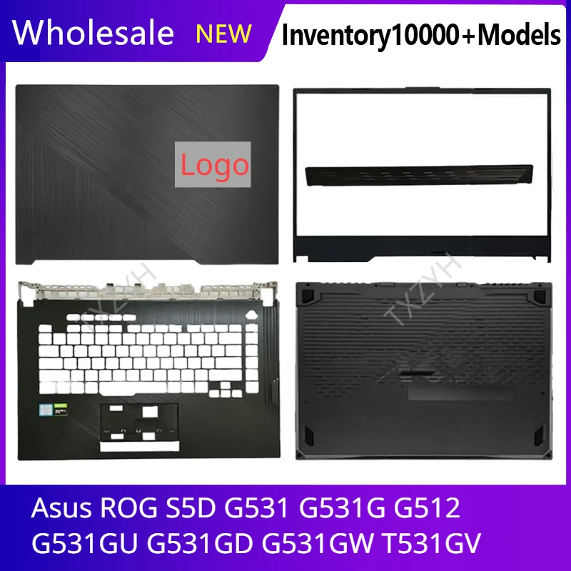 

Новинка, чехол для Asus ROG S5D G531 G531G G512 G531GU GD GW T531GV, задняя крышка ЖК-дисплея, передняя панель, петли, Упор для рук, нижняя деталь, оболочка A B C D