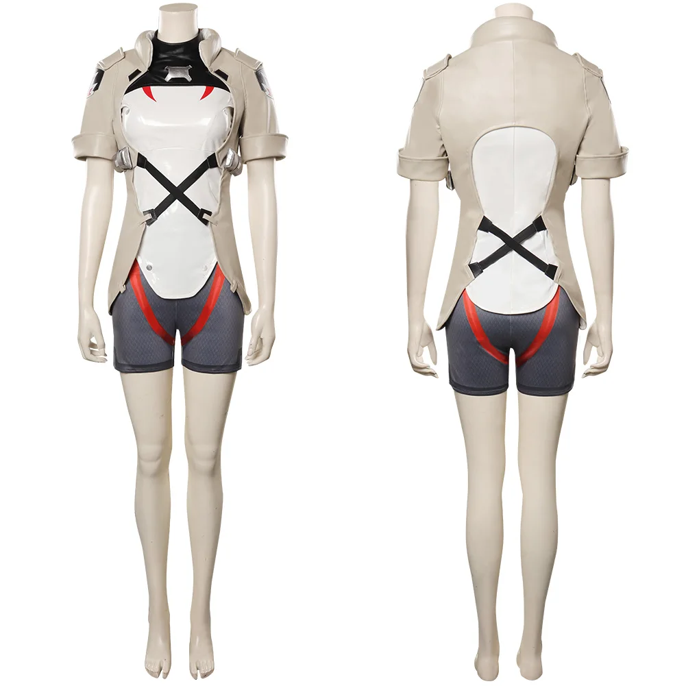

OW Sojourn Vivian Chase Cosplay Costume Outfits Halloween Carnival Suit