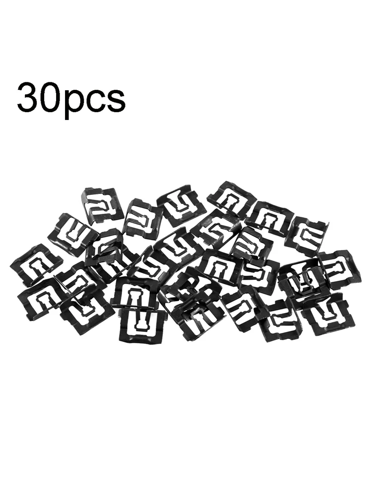 30 шт. зажимы для молдинга заднего стекла автомобиля Ford 64-93 C5ZZ 6543413 -B C5ZZ- B