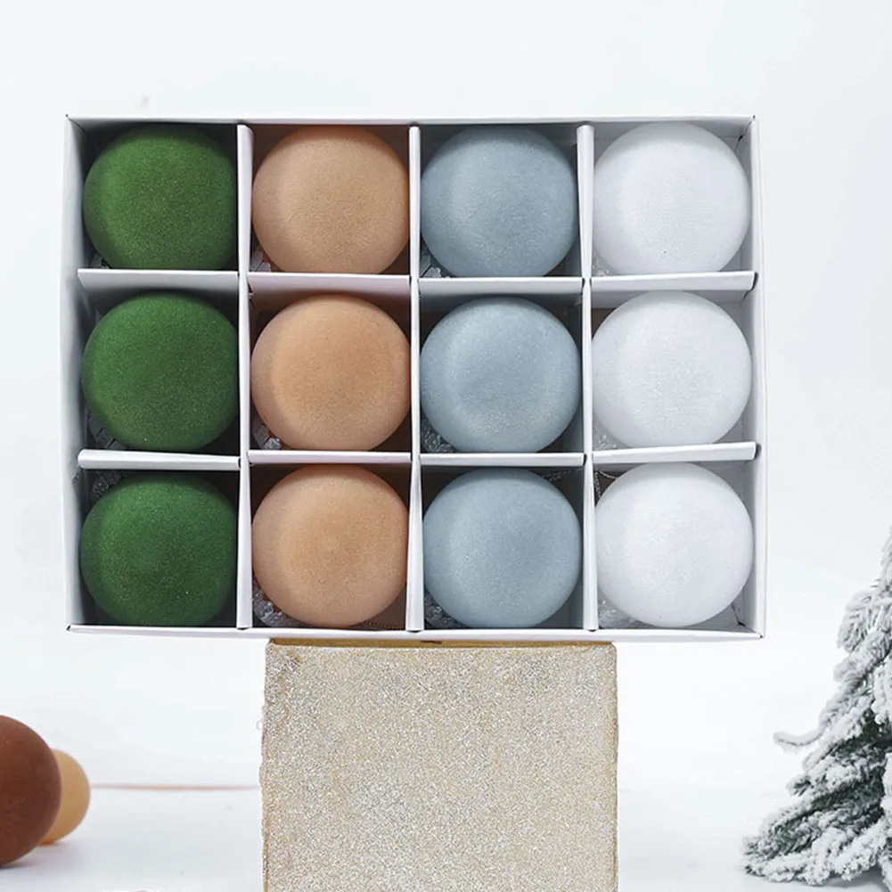 Рождественские украшения елочные Нескользящие легкие долговечные