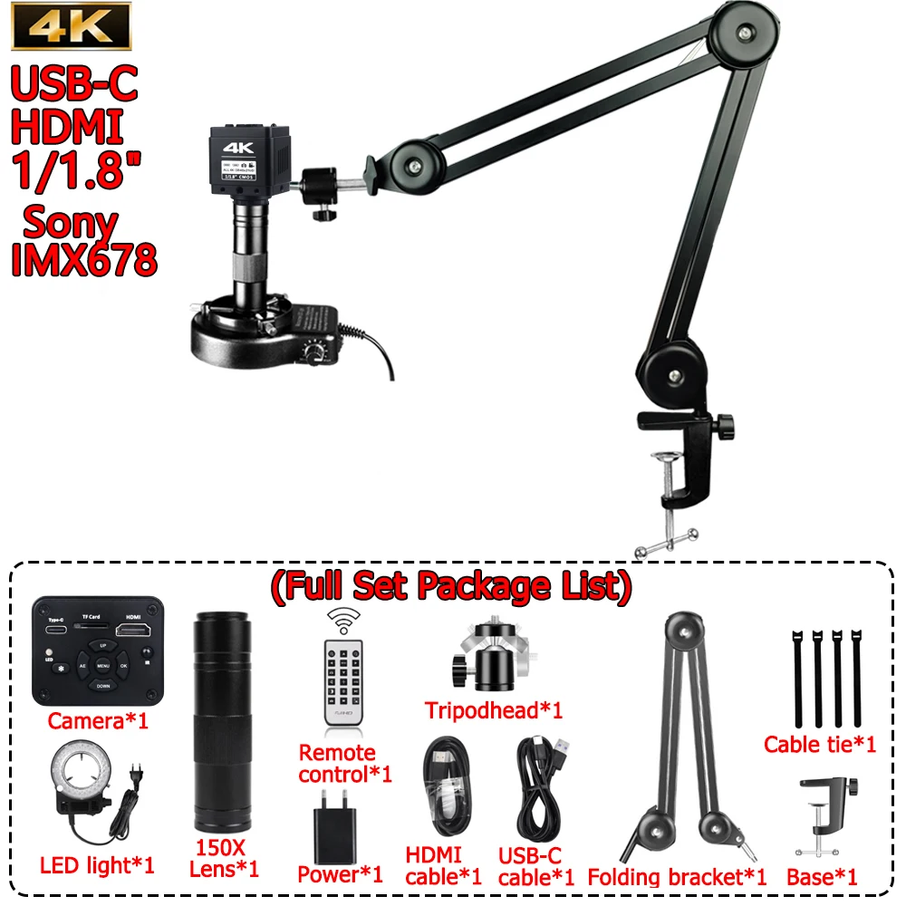 

Nice-power 4K Электронный цифровой микроскоп 500X