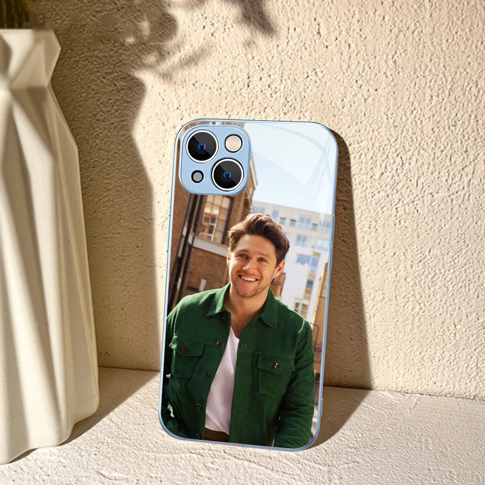 Singer N-Niall H-Horan Phone Case For IPhone 14 13 12 Mini 11 Pro XS Max X XR Plus Tempered Glass Cover