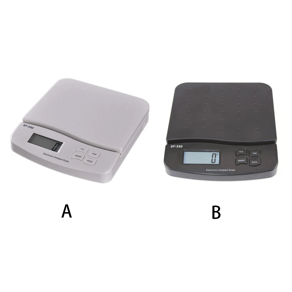 

25kg 1g Electronic Digital Compact Scale LED Display Kitchen ABS Food Weight Balance Parcel Weighing Measuring Tool