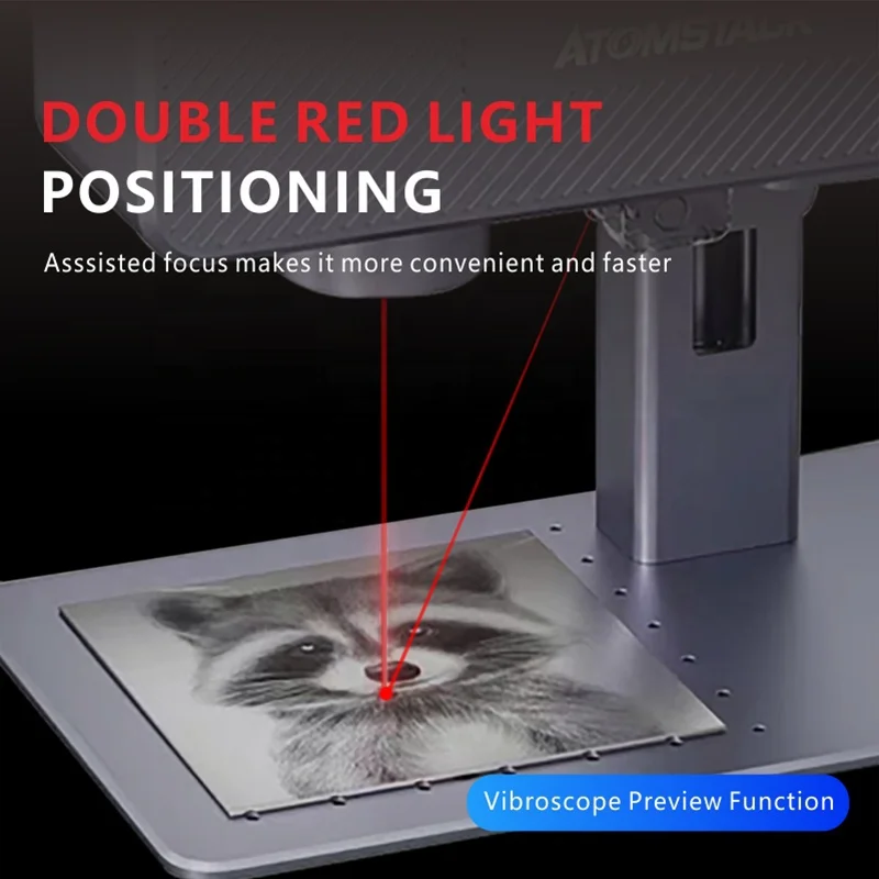 Оптовая продажа ATOMSTACK M4 20 Вт пластиковая металлическая нержавеющая сталь сделай