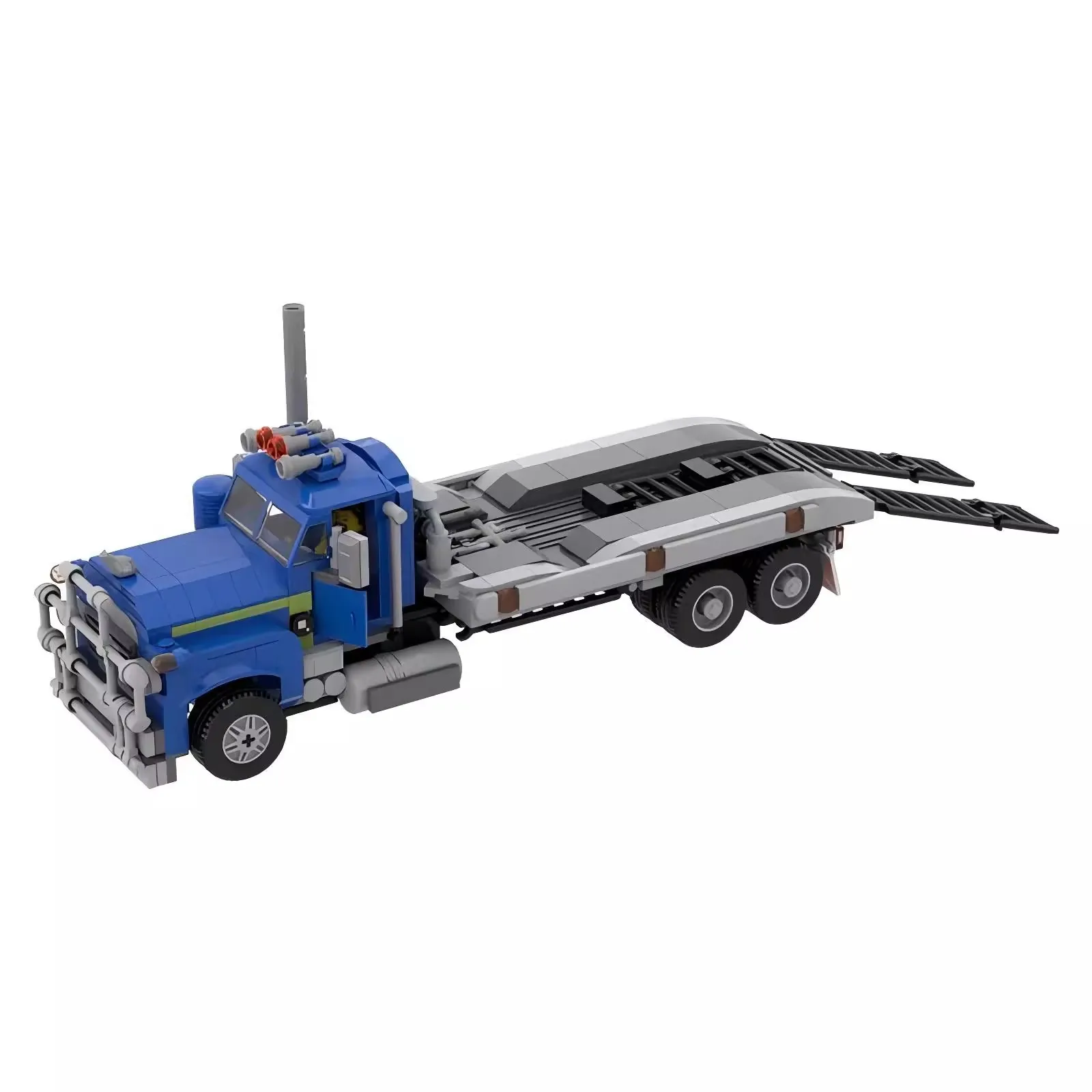 Bricklink Technical Mack серии R грузовик-переноска для скоростных чемпионов 8 автомобильные