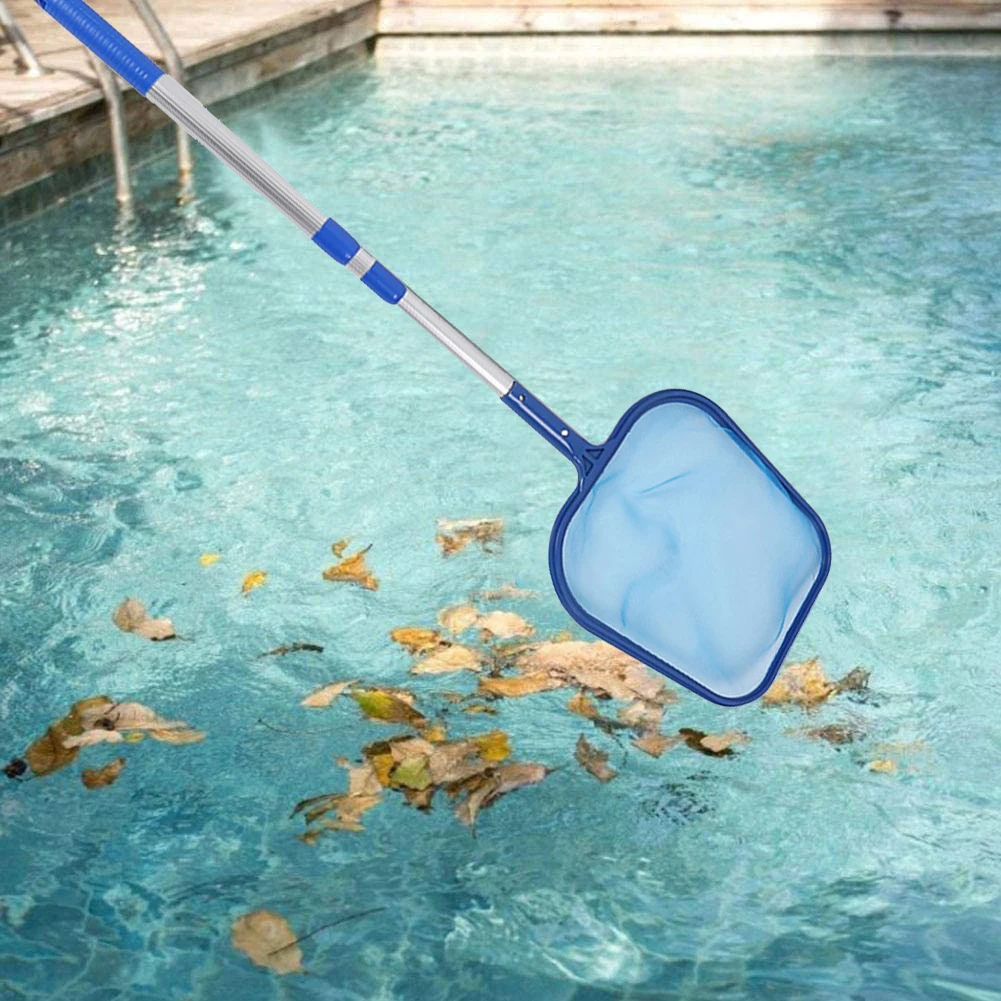 

SPA Ponds Leaf Catcher Mesh Bags Swimming Pool Skimmer Net with Telescopic Pole