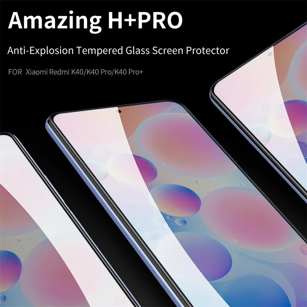

Nillkin H+Pro Clear Tempered Glass For Xiaomi Poco F3/Mi 11i/Mi 11X Pro/Redmi K40 Pro+ Screen Protector