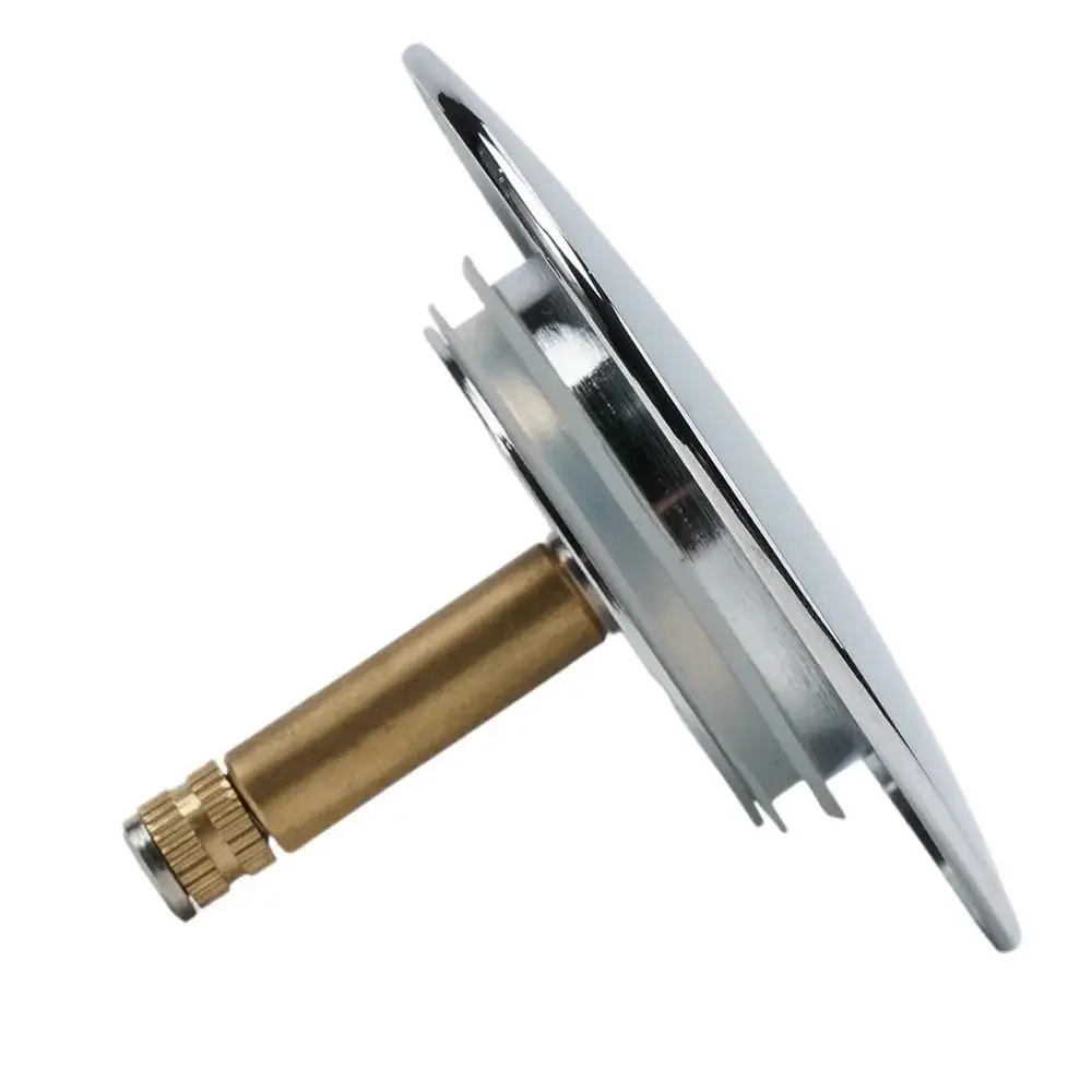 Прочный выдвижной стопор для отходов металлическая Регулируемая пробка ванной