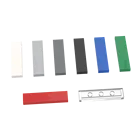 Детали для конструктора 10 шт., кубики 2431 1x4, тонкие гладкие фигурки сделай сам, креативные совместимые брендовые игрушки, подарки, 10 шт.