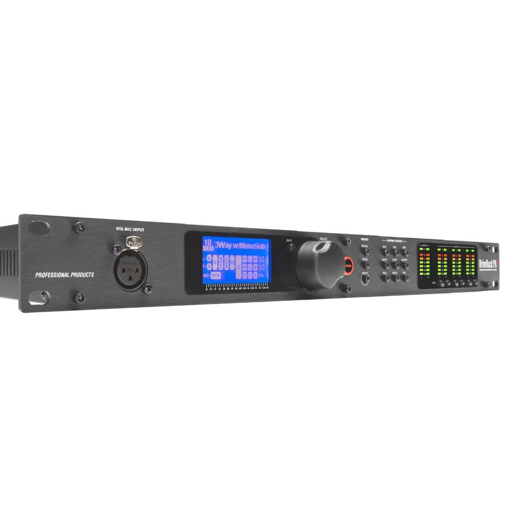 dbx DriveRack PA2 2in6out 2 In 6 Out DSP Digital audio Processor Complete Loudspeaker Management System Stage Sound Equipment |