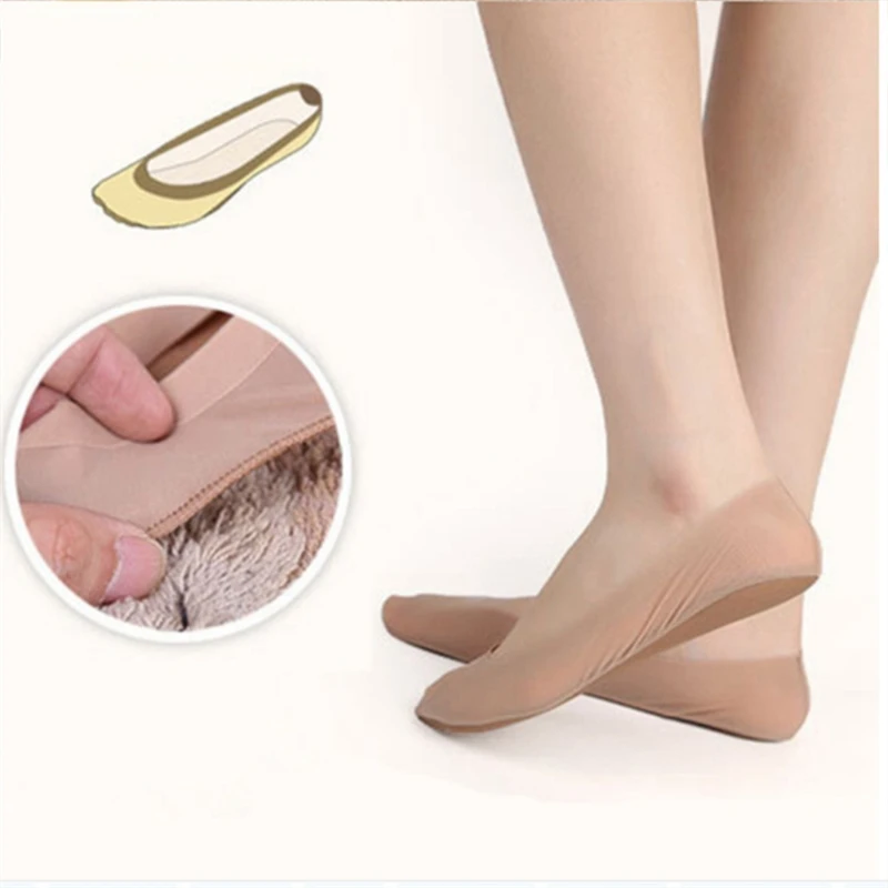 Рисунок 3 - 3 пары, женские невидимые носки с низким вырезом