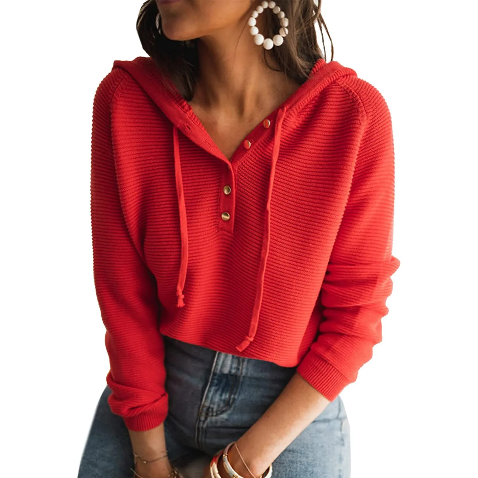 

Solid Women'S Autumn Winter Sweater Casual Drawstring Knitted Pullover Oversized Basic Jumpers Bottoms Sport Tank Tops 2023