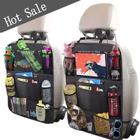 auto organizer car seat back multi pocket storage bag tablet holder automobiles interior accessory stowing tidying bag