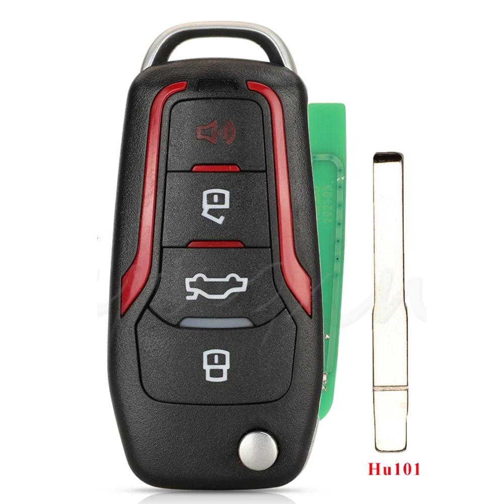 

JYQ модифицированный дистанционный автомобильный откидной ключ 315 МГц 433 МГц для Ford F150 Explorer Focus Edge Escape Ranger Mustang Flex Mercury Lincoln